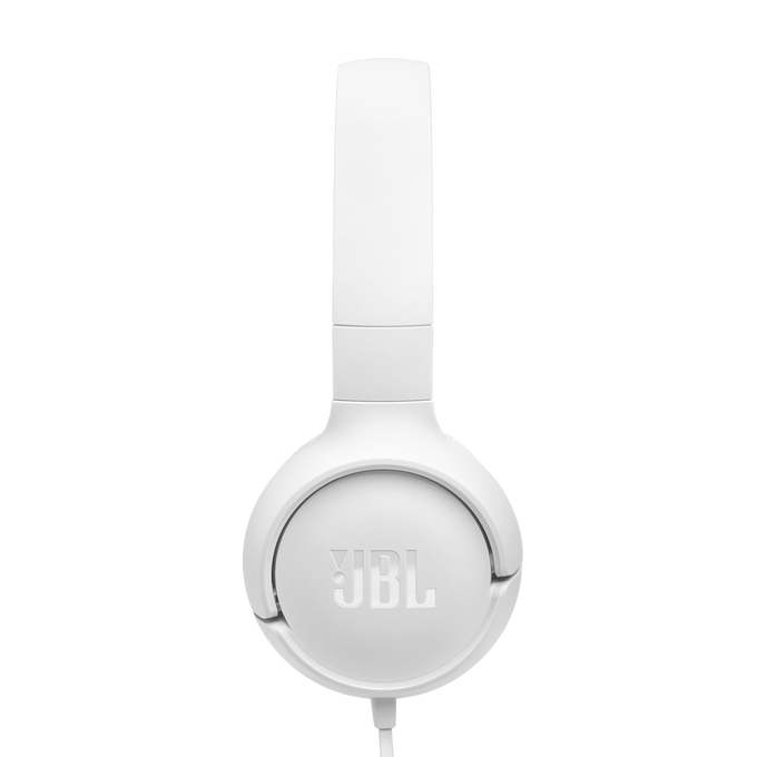 JBL Tune 520C USB-C - White - Hi-Res wired on-ear headphones - Back image number null